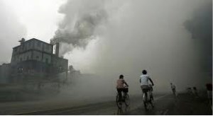 china polluted factory